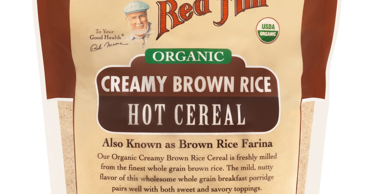 Bob's Red Mill Organic Creamy Brown Rice Hot Cereal, 24 oz