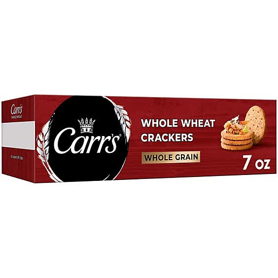 Carr's Whole Wheat Crackers, 7 oz
