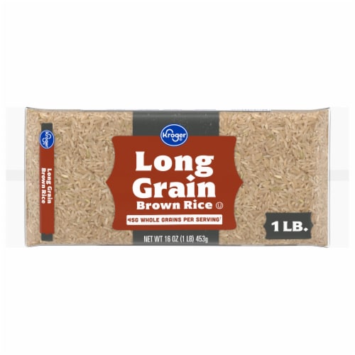 Kroger Long Grain Brown Rice, 16 oz