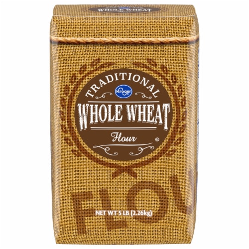 Kroger Traditional Whole Wheat Flour, 5 lb