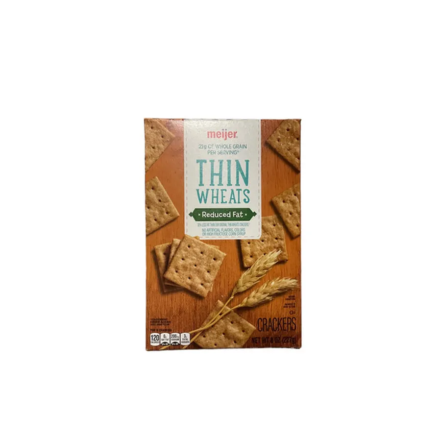Meijer Reduced Fat Thin Wheat Crackers, 8.5 oz
