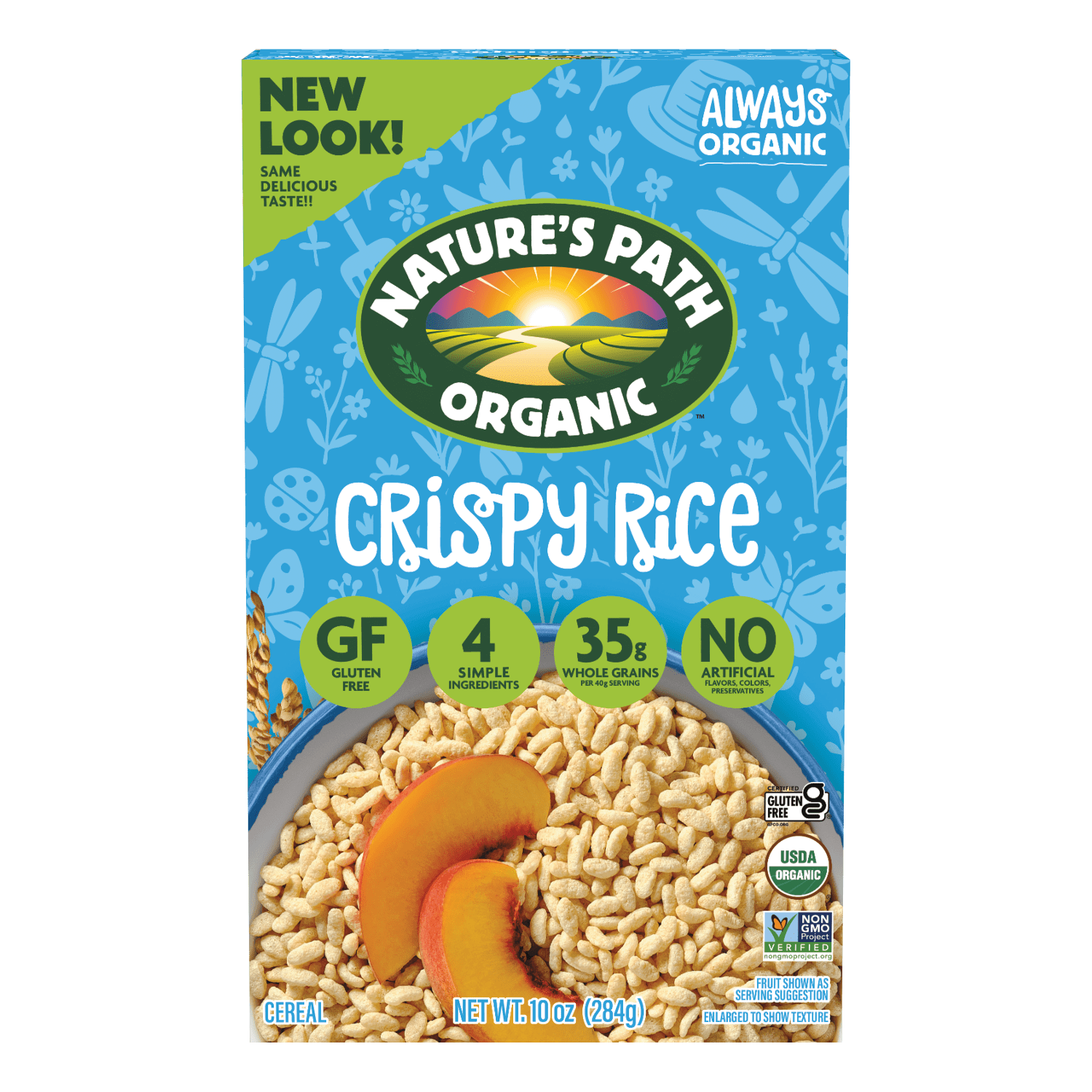 Nature's Path Organic Crispy Rice Cereal, 10 oz