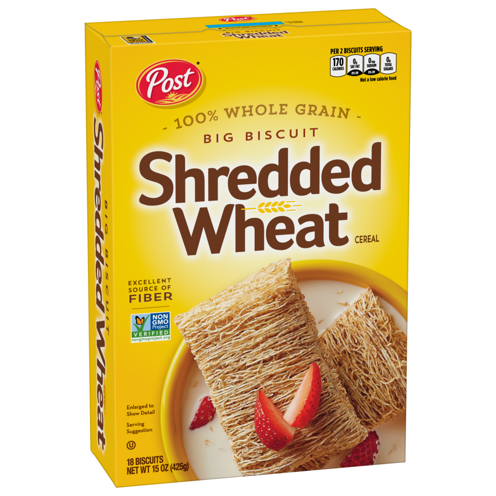 Post Shredded Wheat Original Big Biscuit Cereal, 15 oz