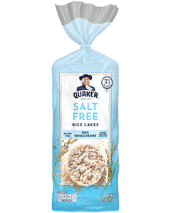 Quaker Salt Free Rice Cakes, 4.47 oz