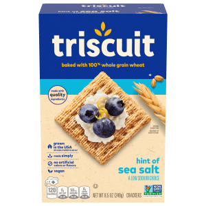 Triscuit Hint of Sea Salt Whole Grain Wheat Crackers, 8.5 oz